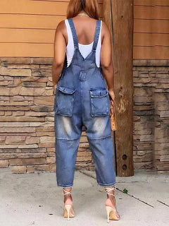 Vintage Denim Overalls