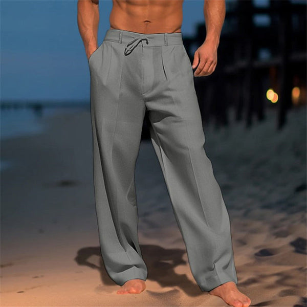 Men's Linen Beach Pants