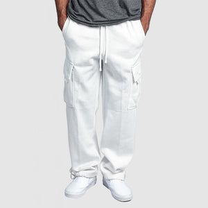 Men's Casual Sport Multi-Pocket Trousers