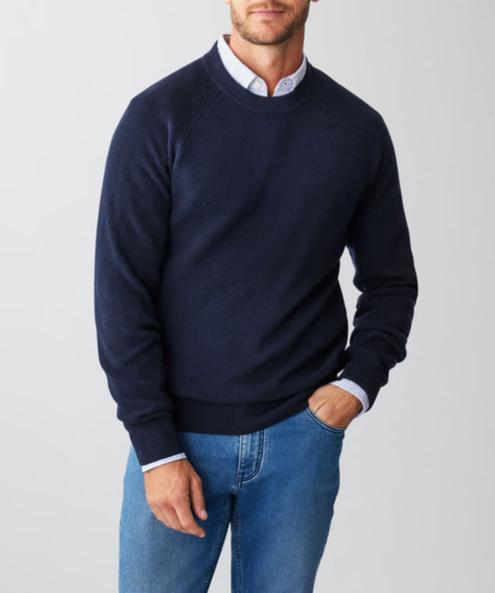 Men's Cotton Pullover Knit Sweater