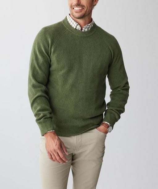 Men's Cotton Pullover Knit Sweater