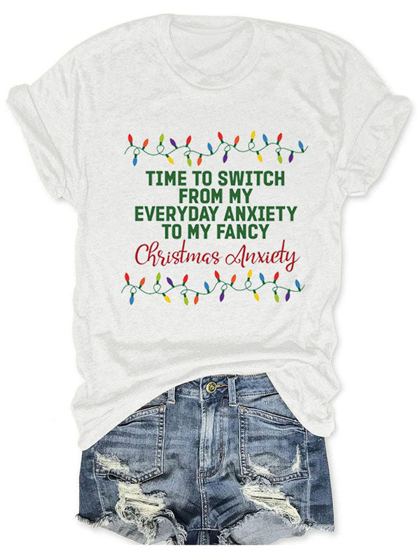 Christmas Anxiety Tee