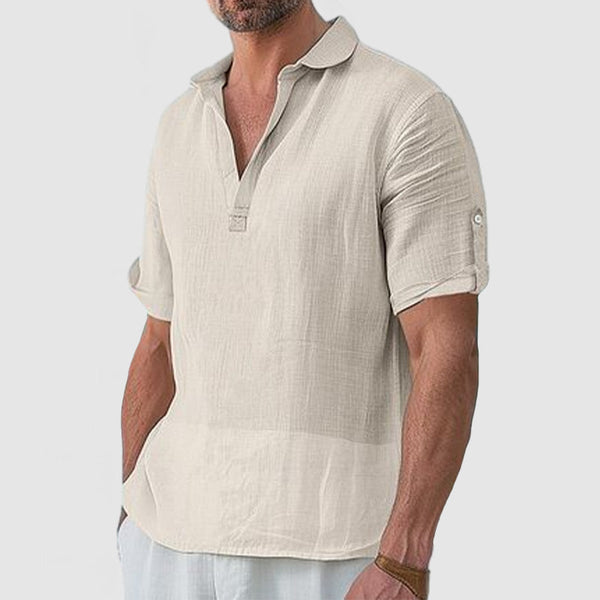 Men's Premium Everyday Cotton Linen Shirt