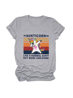 Aunticorn Casual Tee