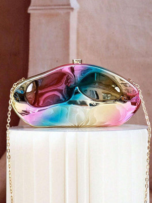 Mirror Plated Clutch