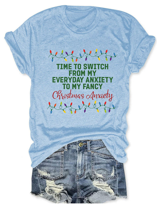 Christmas Anxiety Tee