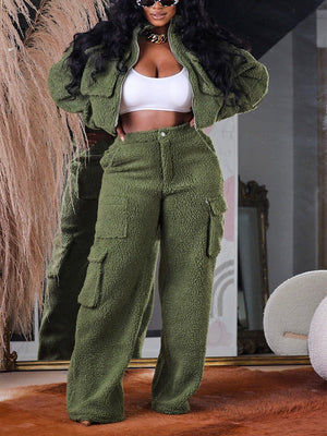 Fleece Pocket 2PC Set