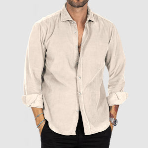 Men's Spring Thin Everyday Corduroy Shirt