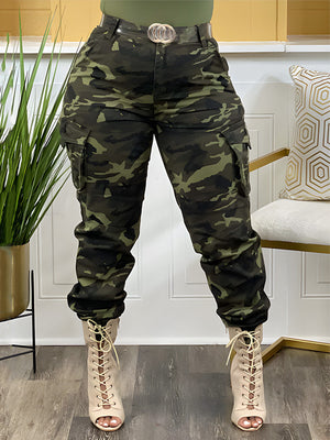 Camo Cargo Joggers