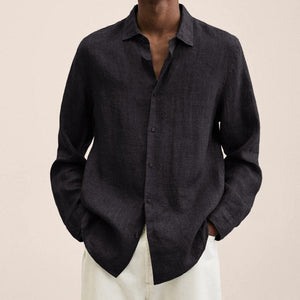 Men's Linen Long Sleeve Shirts