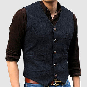 Men's Casual Sleeveless Multi-Pocket Vest