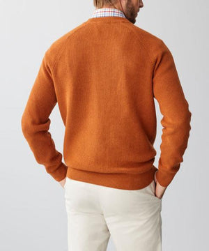 Men's Cotton Pullover Knit Sweater