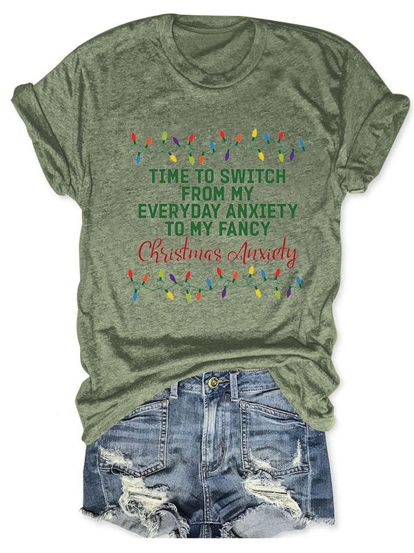 Christmas Anxiety Tee