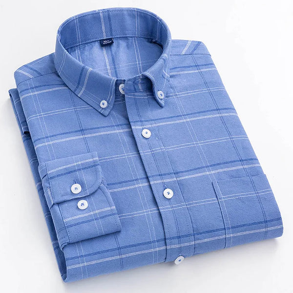 Men's Cotton Oxford Wrinkle Resistant Shirt