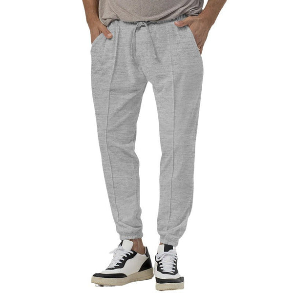 Men's Solid Color Loose Casual Pants