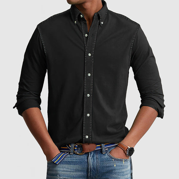 Gentleman's Vintage Washed Cotton Shirt