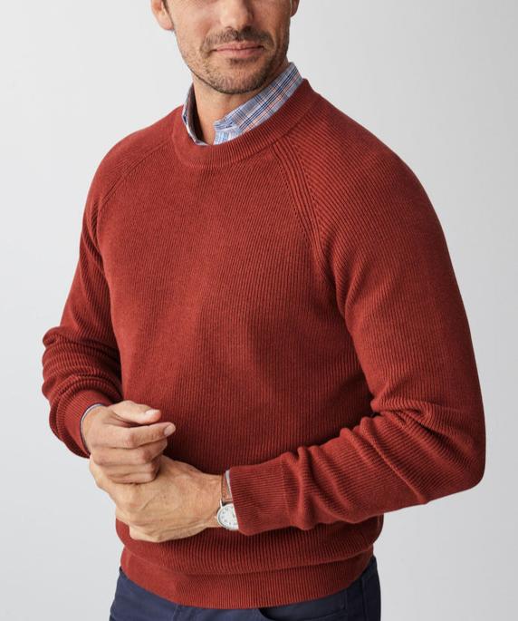 Men's Cotton Pullover Knit Sweater