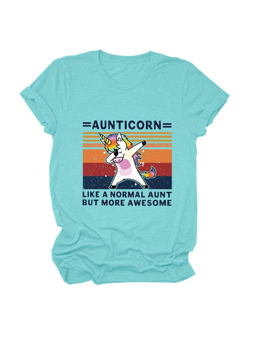 Aunticorn Casual Tee