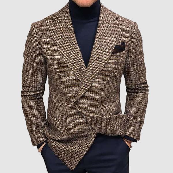 Men's casual suit men's gentleman casual suit men's plus size jacket