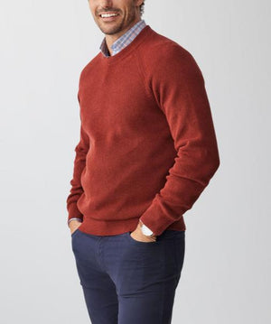 Men's Cotton Pullover Knit Sweater