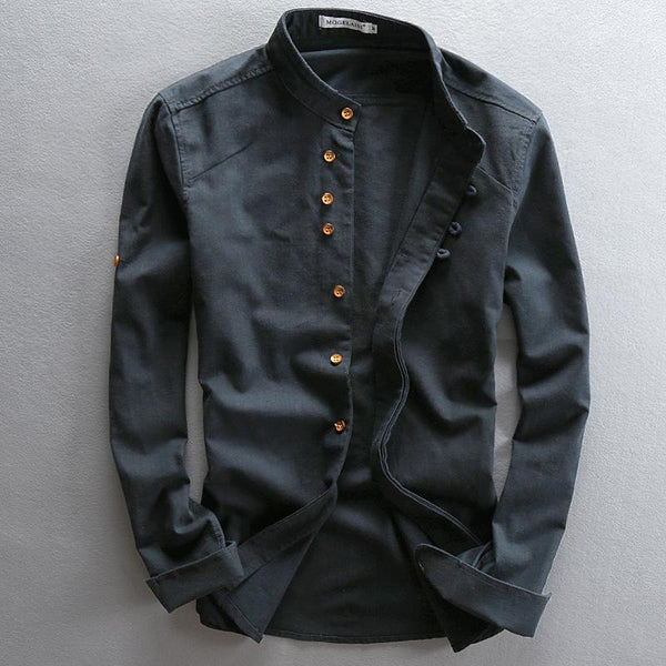 Men's casual linen shirt