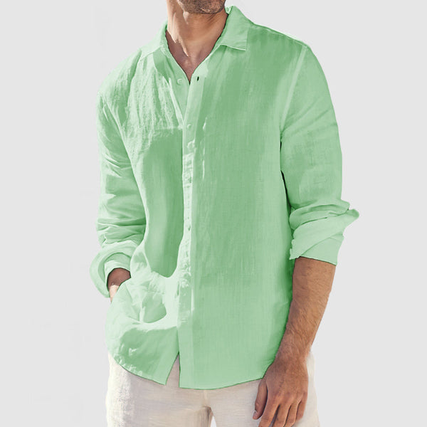 Men's Beach Casual Cotton Shirt