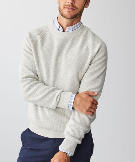 Men's Cotton Pullover Knit Sweater