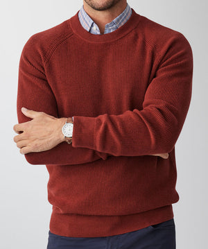 Men's Cotton Pullover Knit Sweater