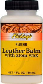 YM & Dancer D15 Leather Balm with Atom Wax Neutral, 4 oz