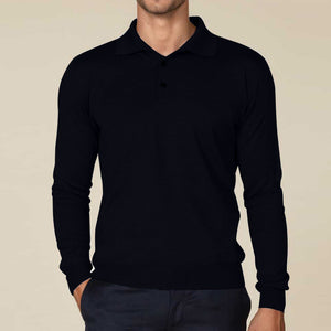 Cashmere Sweater Polo Shirt