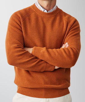 Men's Cotton Pullover Knit Sweater