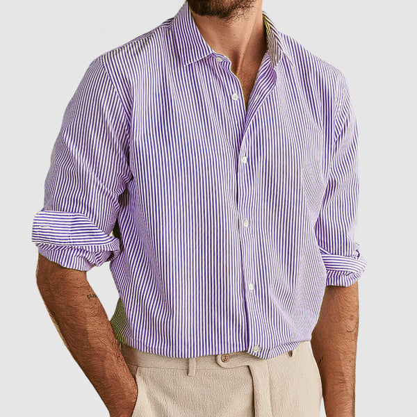 Gentleman's Cotton Everyday Striped Shirt