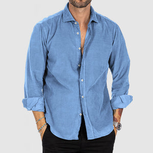 Men's Spring Thin Everyday Corduroy Shirt