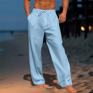 Men's Linen Beach Pants