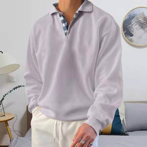 Gentleman Ocean Casual Cashmere Basic Sweater