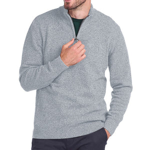 Men's Versatile Half-Zip Cozy Sweater