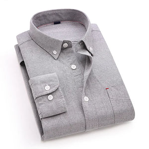 Men's Cotton Oxford Wrinkle Resistant Shirt