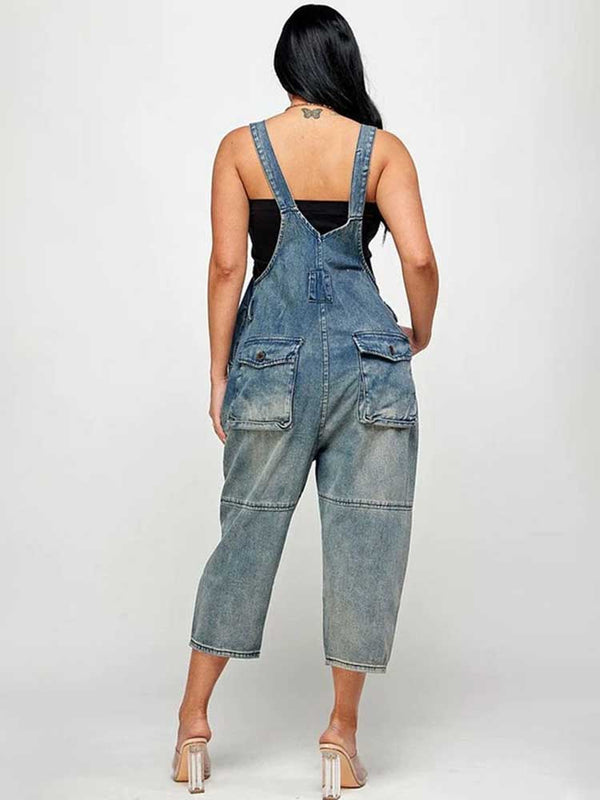 Vintage Denim Overalls