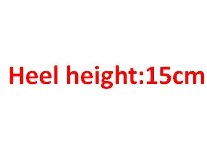 YM & Dancer S1681 New 17CM/7inches PU Upper Sexy Exotic High Heel Platform Party Women Mid-Calf Boots Pole Dance Shoes