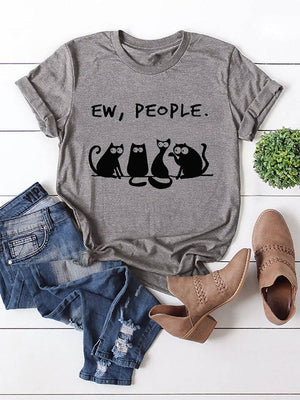 Ew People Cats Tee