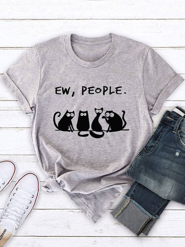 Ew People Cats Tee