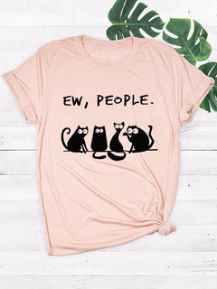 Ew People Cats Tee