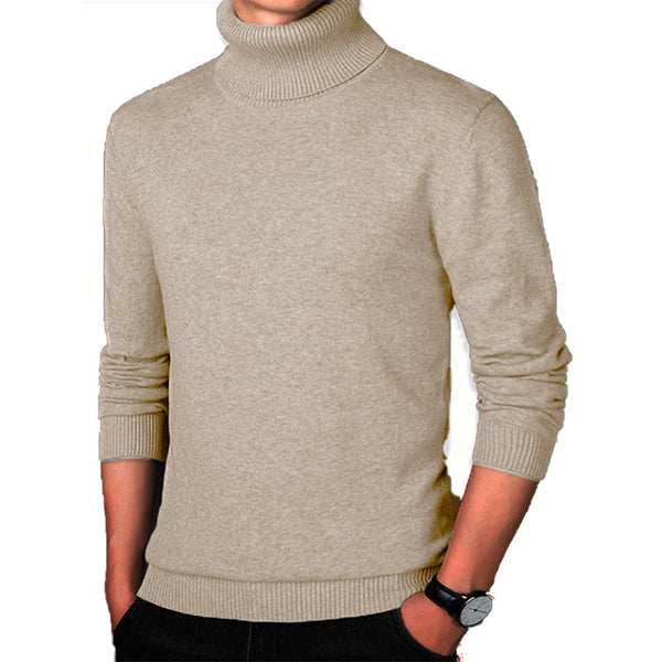 Men's Cashmere Turtleneck Sweater