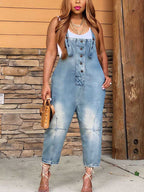 Vintage Denim Overalls