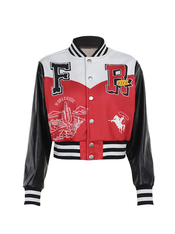 Get Lucky Varsity Jacket