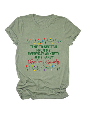 Christmas Anxiety Tee