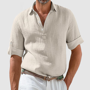 Men's Premium Everyday Cotton Linen Shirt