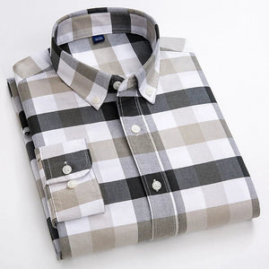 Men's Cotton Oxford Wrinkle Resistant Shirt