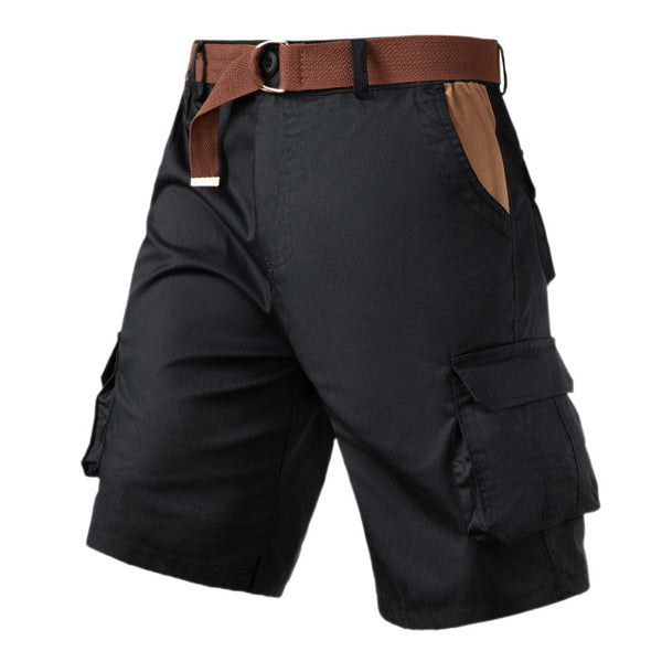 Loose fitting plus size men's casual vacation shorts(excluding belts)