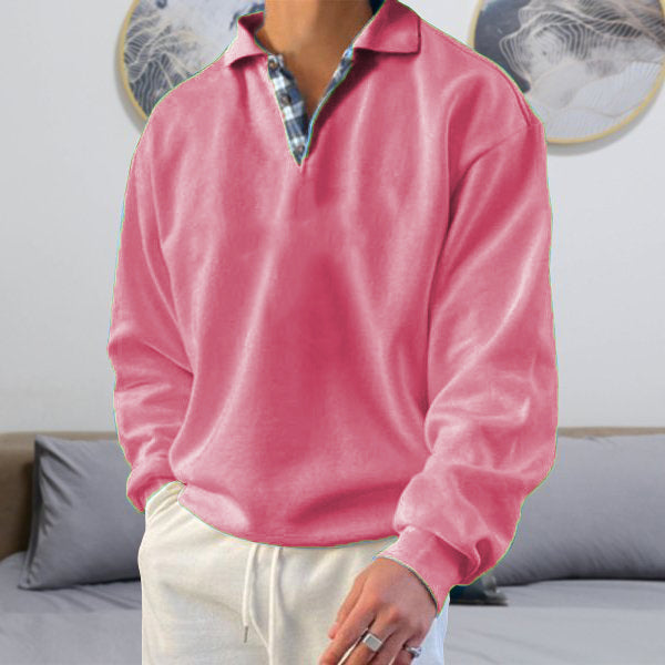 Gentleman Ocean Casual Cashmere Basic Sweater